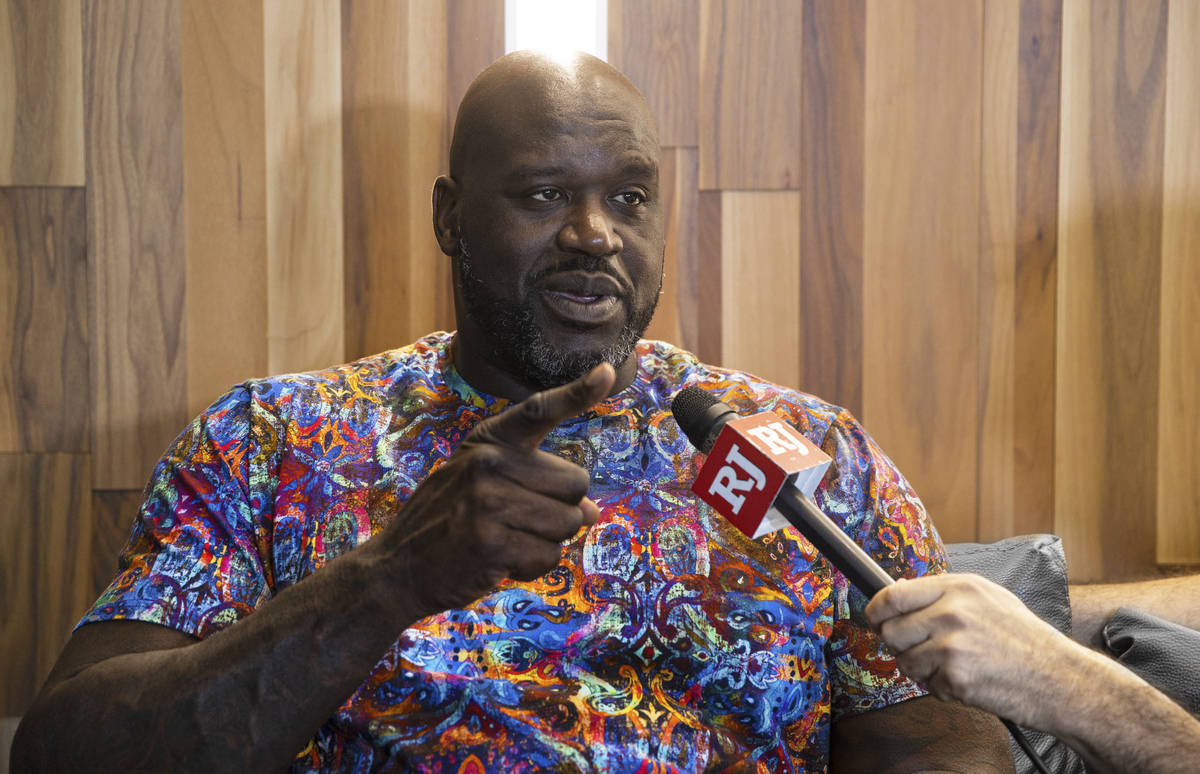 NBA legend Shaquille O'Neal talks about his upcoming charity gala “The Event,” fe ...