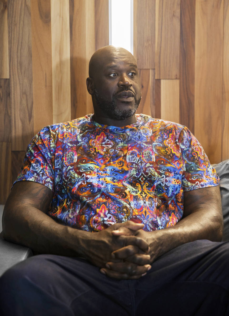 NBA legend Shaquille O'Neal talks about his upcoming charity gala “The Event,” fe ...