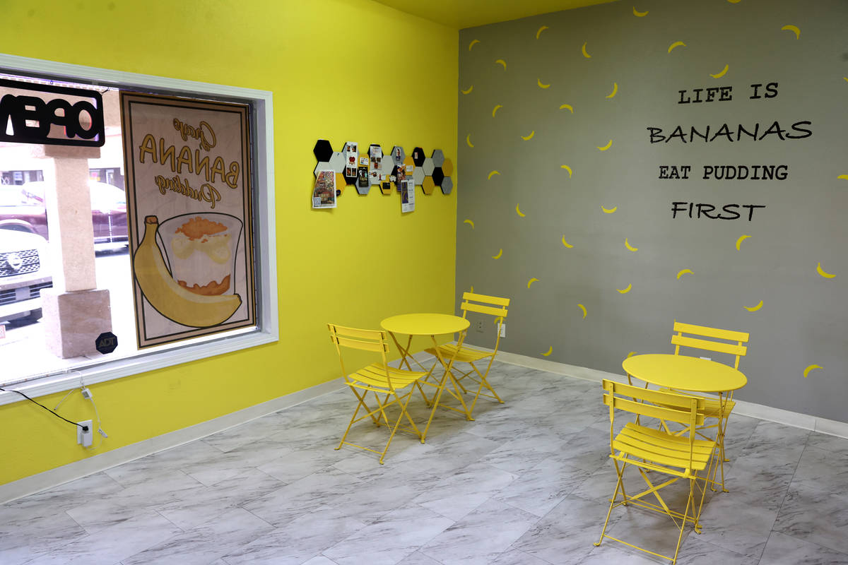 Grays Banana Pudding in Las Vegas Thursday, Aug. 19, 2021. (K.M. Cannon/Las Vegas Review-Journa ...