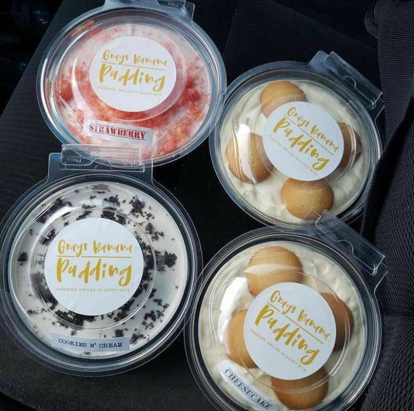 A selection from Grays Banana Pudding (Grays).
