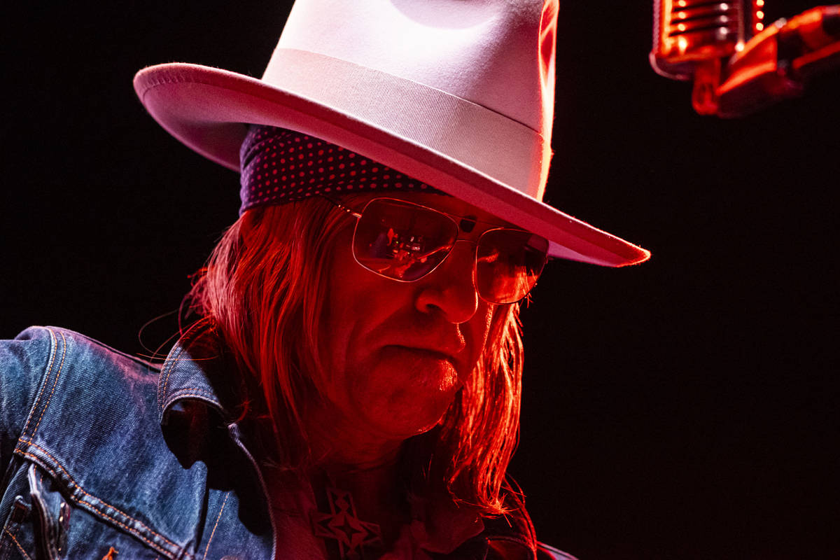 David Eugene Edwards of Wovenhand performs at the House of Blues during Psycho Las Vegas at Man ...