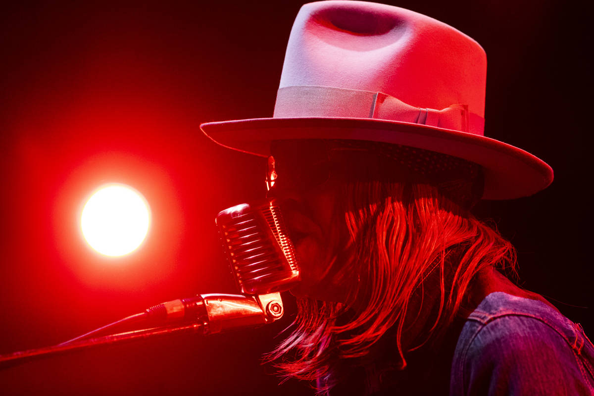 David Eugene Edwards of Wovenhand performs at the House of Blues during Psycho Las Vegas at Man ...