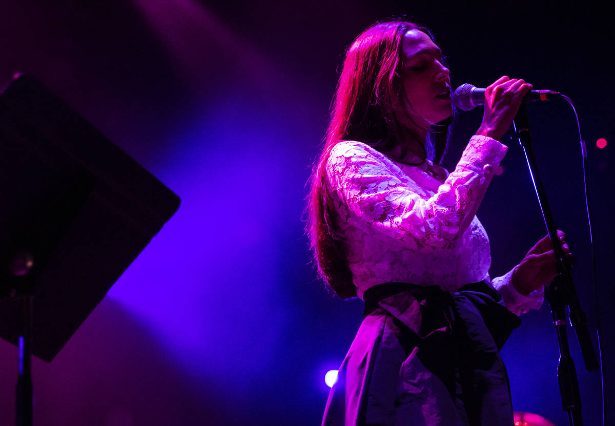 Claude Fontaine performs during Psycho Las Vegas at Mandalay Bay in Las Vegas on Friday, Aug. 2 ...