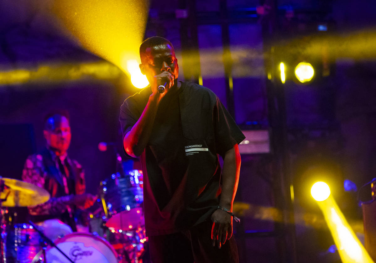 GZA performs during Psycho Las Vegas at Mandalay Bay in Las Vegas on Friday, Aug. 20, 2021. (Ch ...