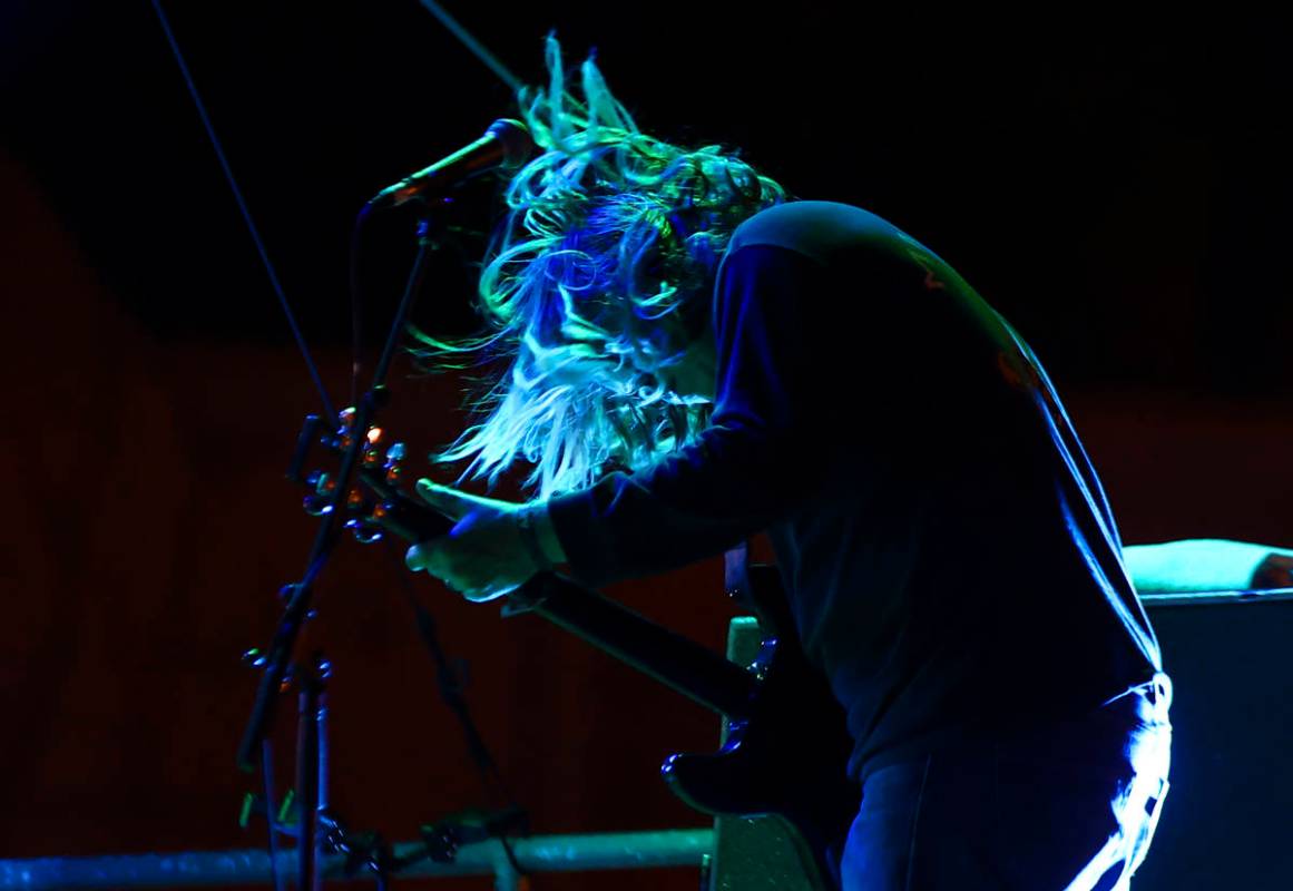 Ty Segall performs during Psycho Las Vegas at Mandalay Bay in Las Vegas on Friday, Aug. 20, 202 ...