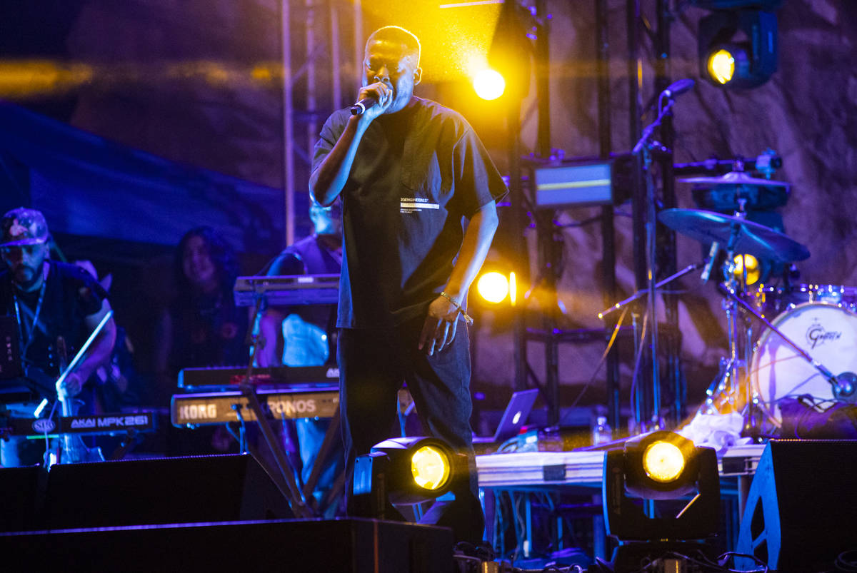 GZA performs during Psycho Las Vegas at Mandalay Bay in Las Vegas on Friday, Aug. 20, 2021. (Ch ...