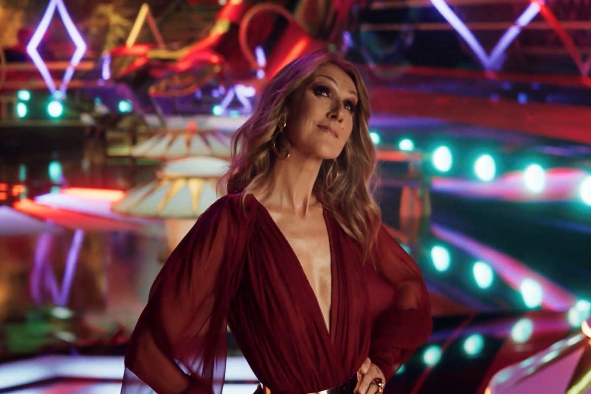 Celine Dion in a Resorts Worlds Las Vegas, "Stay Fabulous" promotional photo. (Resorts World La ...