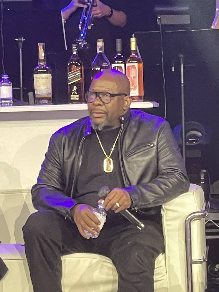 Bobby Brown is shown during "The After Party" at Sands Showroom at The Venetian on Saturday "My ...