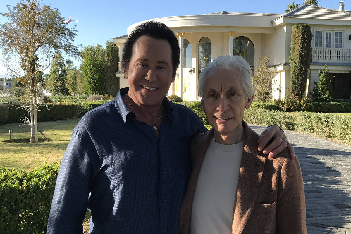 Wayne Newton and Charlie Watts, shown at Casa de Shenandoah. (Courtesy photo)