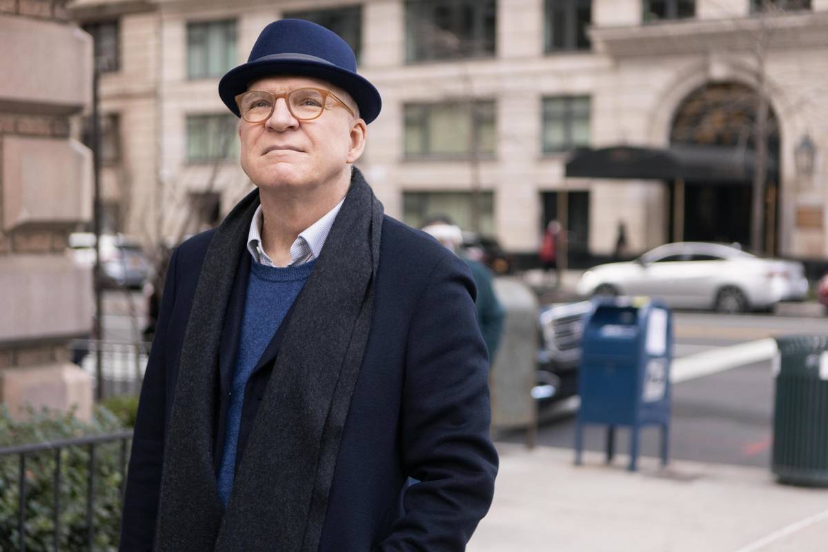 Steve Martin stars in "Only Murders In The Building," which debuts Aug. 31 on Hulu. (Craig Blan ...