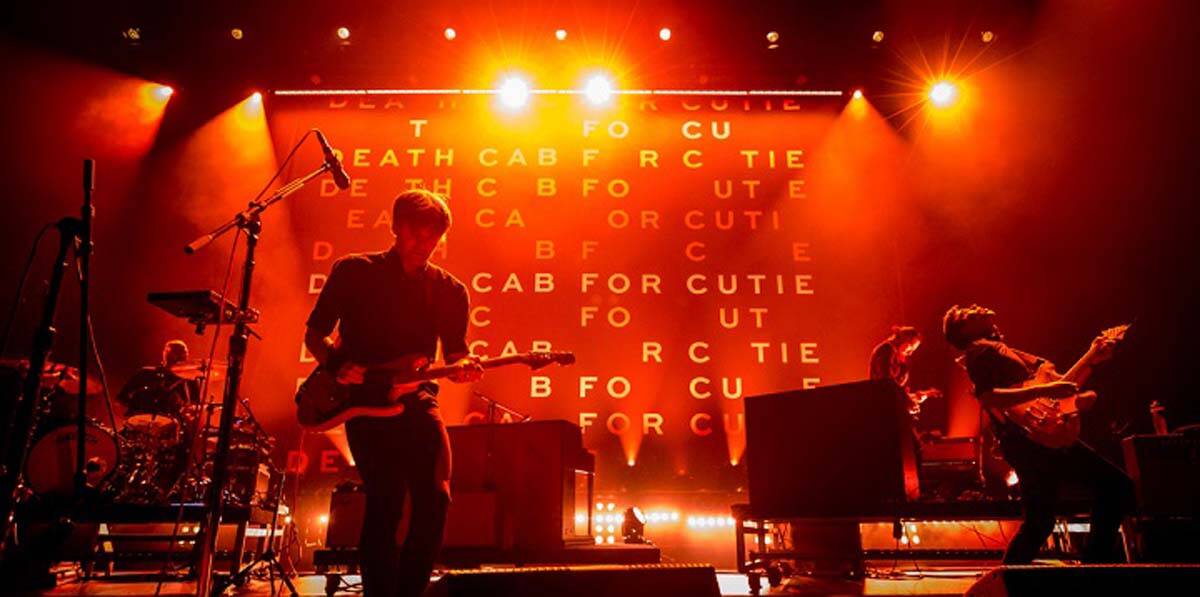 Death Cab for Cutie performs at The Chelsea at The Cosmopolitan of Las Vegas on Friday, March 1 ...