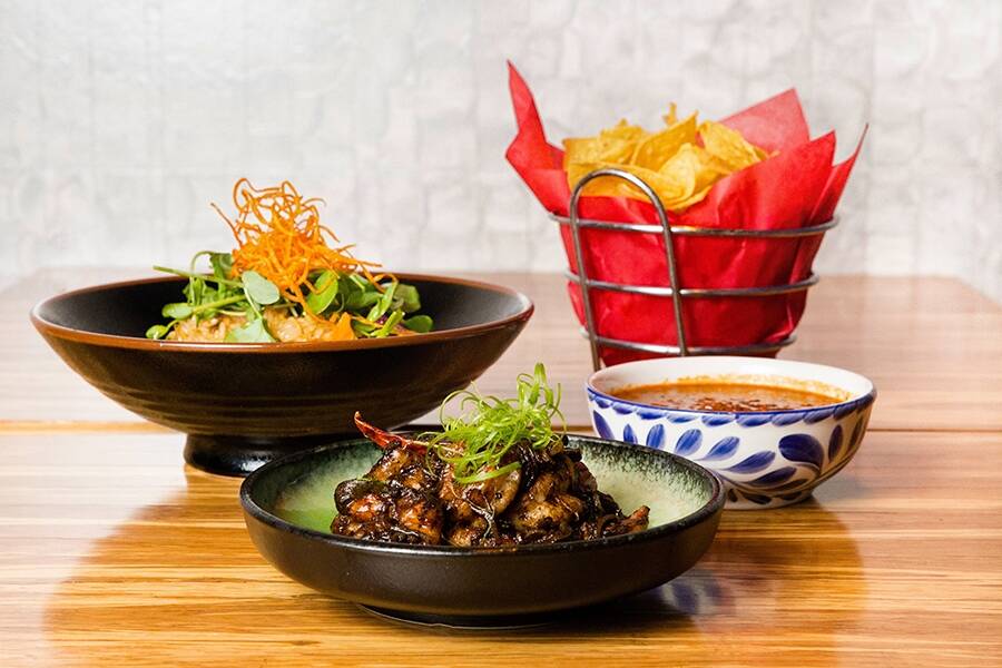 Chef Laura Vargas from China Poblano by José Andrés will serve fire-roasted elote with a shri ...