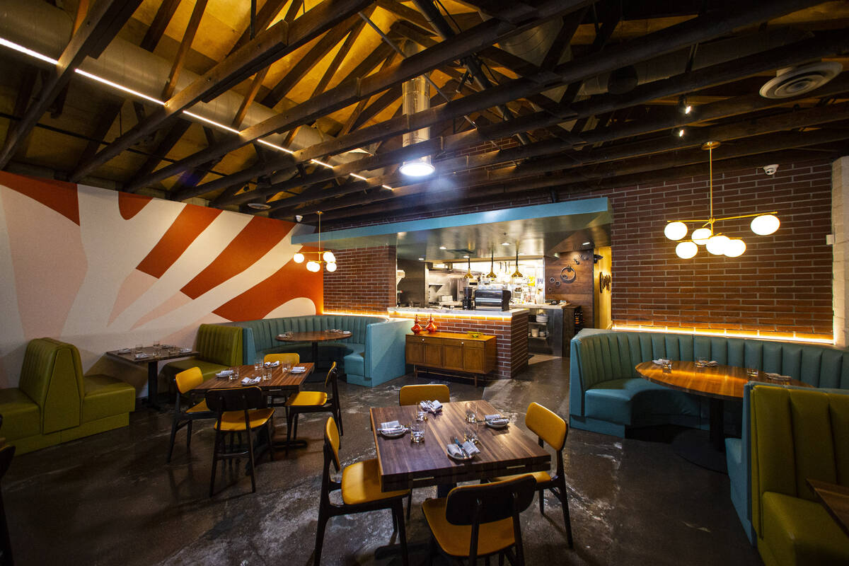 An interior view at Main St. Provisions in downtown Las Vegas’ Arts District on Thursday ...
