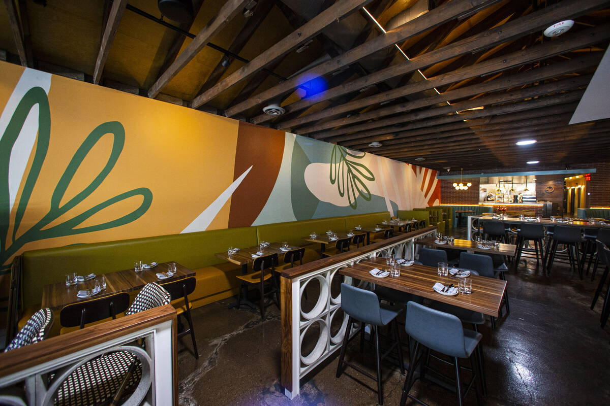 An interior view at Main St. Provisions in downtown Las Vegas’ Arts District on Thursday ...
