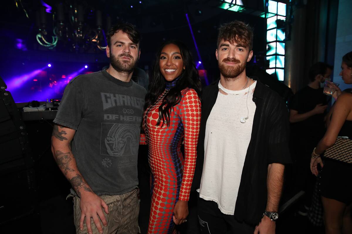 Reality TV personality and co-host of ABC’s “The Bachelorette,” Tayshia Adams, takes cele ...