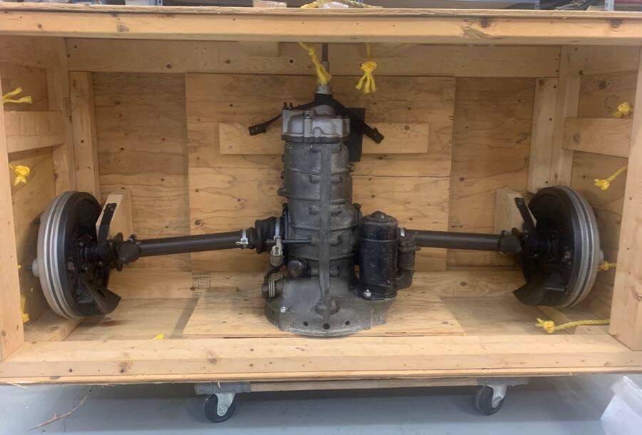 The transaxle from James Dean’s 1955 Porsche 550 Spyder now belongs to Zak Bagans and will be ...