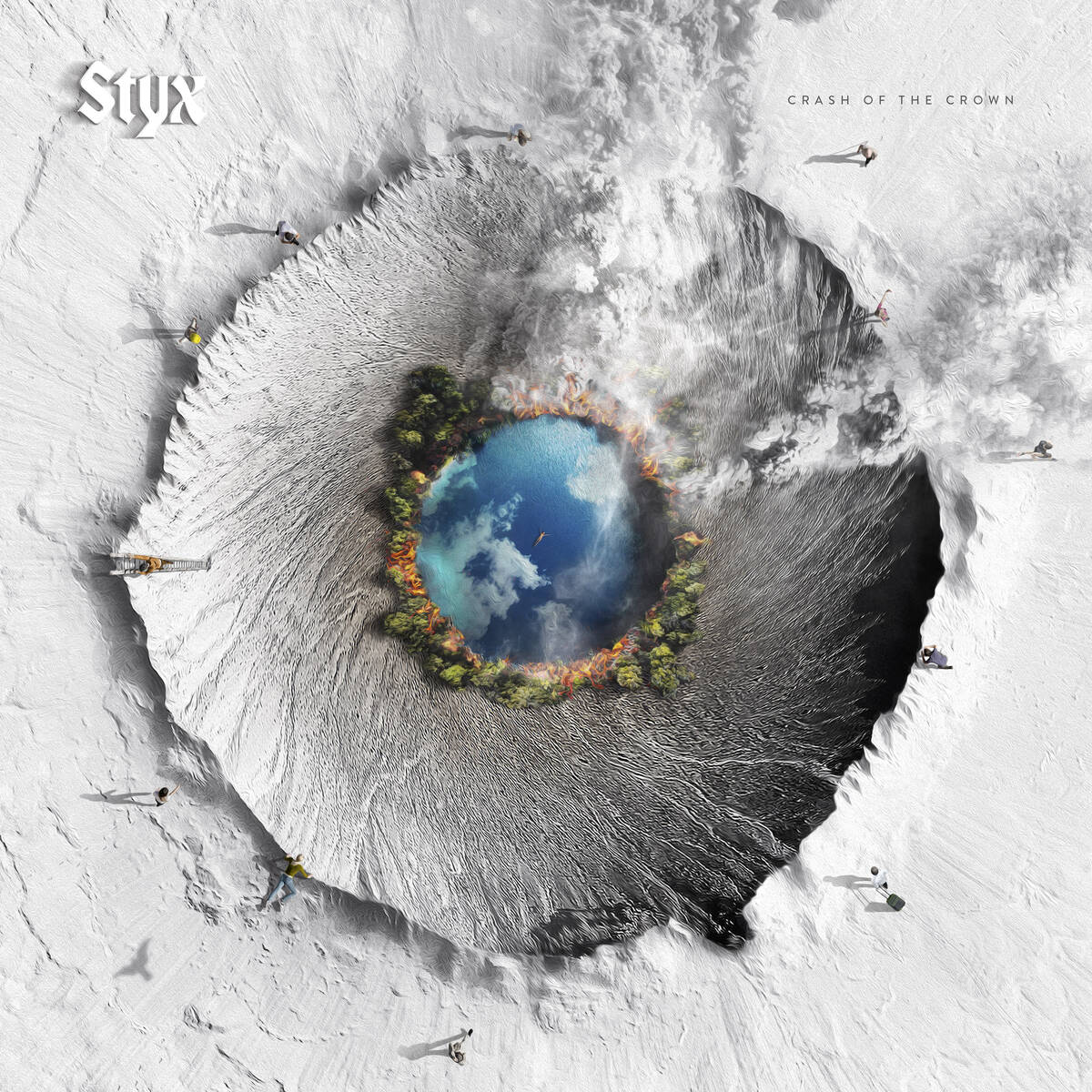 “Crash of the Crown" is the new album from Styx.