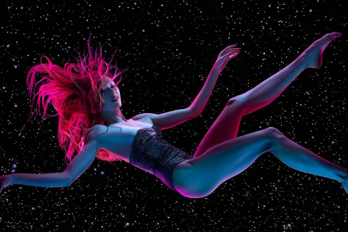 The "Opium" character Leeloo is shown in a promotional image for the show's relaunch at the Cos ...