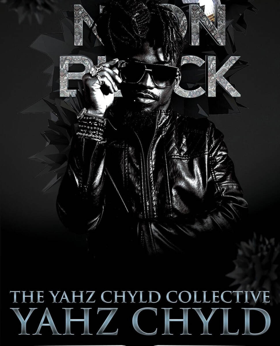 The "Neon Black" show plays The Space on Friday night. (Yahz Chyld)