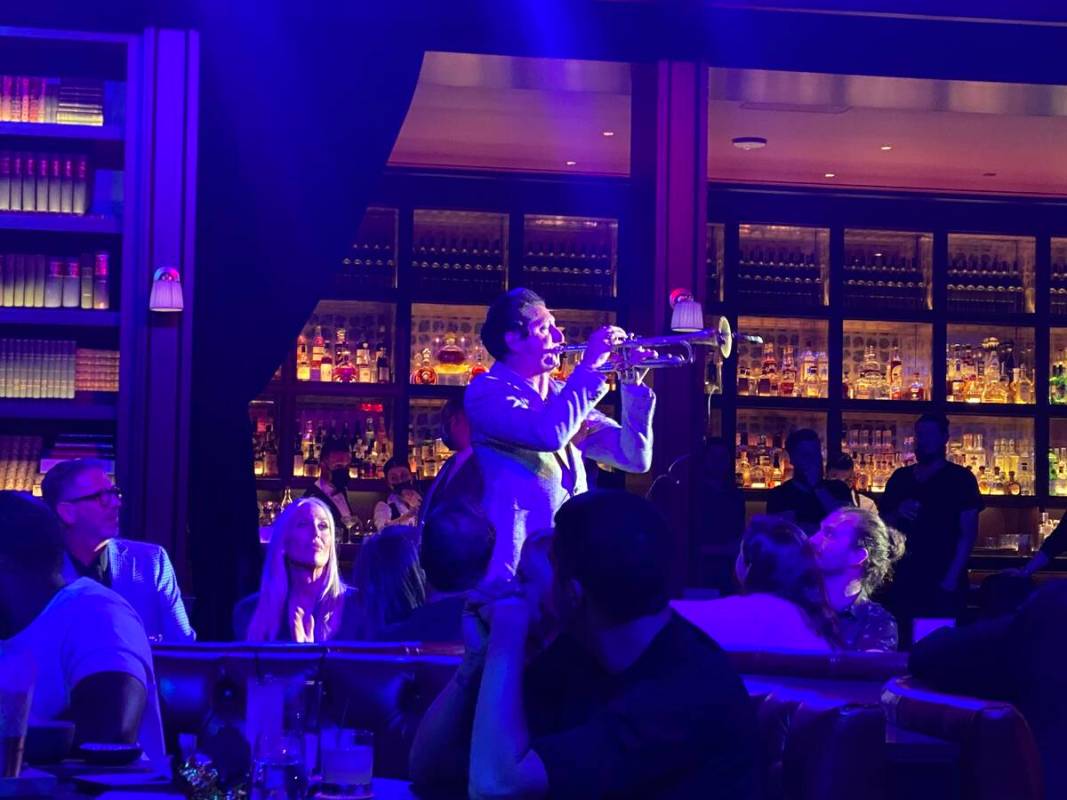 Brian Newman performs in his "After Dark" show at Nomad Library on Friday, Aug. 13, 2021. (John ...