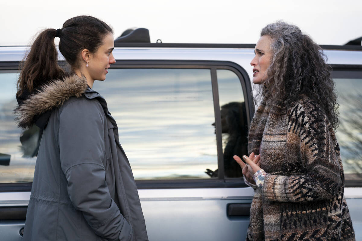 Margaret Qualley, left, and Andie McDowell star in the Netflix series "Maid." (Ricardo Hubbs/Ne ...