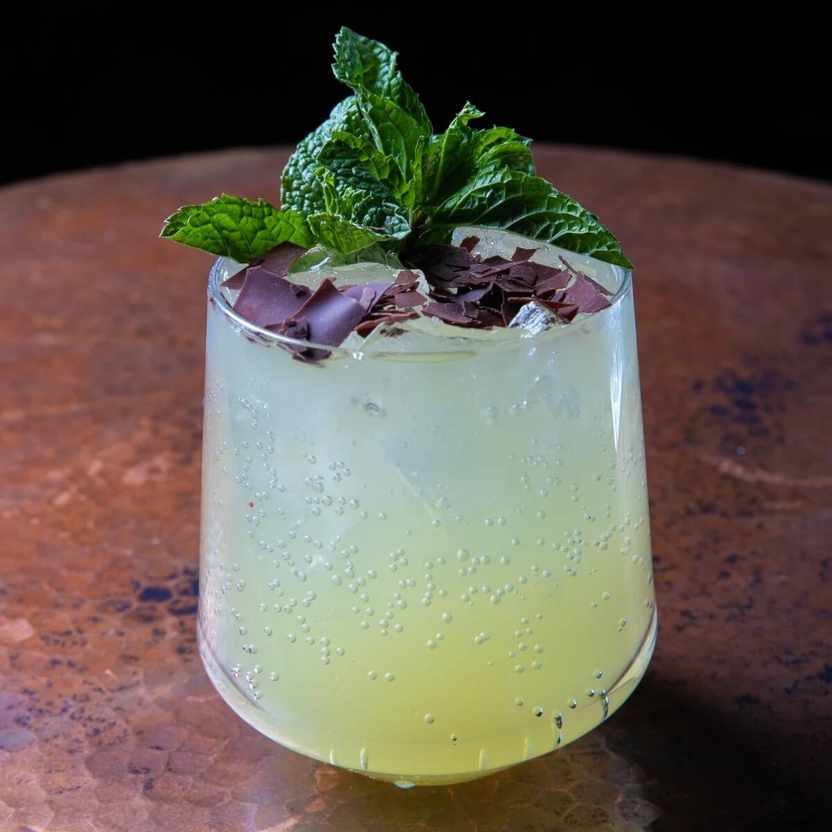 The Finale finishes with Singani63, velvet falernum, peach liqueur, lemon, pineapple syrup and ...