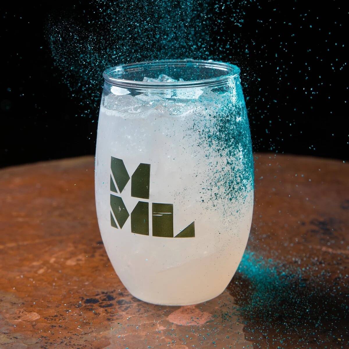 Unicorn is a blend of Botanist Gin, Singani63, Pavan muscat liqueur, watermelon, lemon and pros ...