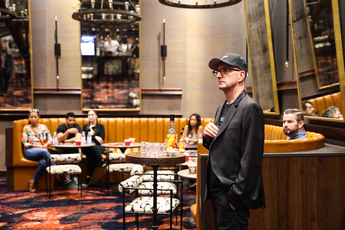 Oscar-winning director Steven Soderbergh, who launched the Bolivian liquor brand Singani 63, li ...