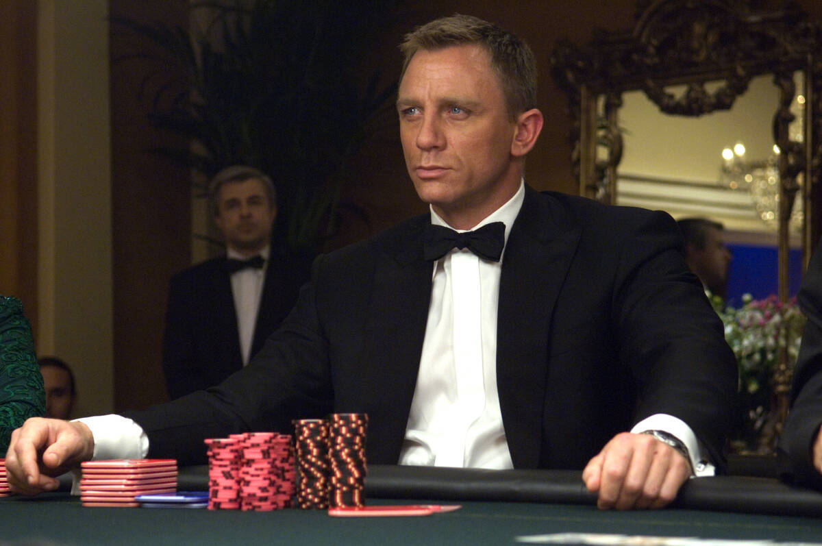 Daniel Craig is James Bond in the 007 action adventure "Casino Royale," from Metro-Goldwyn Maye ...