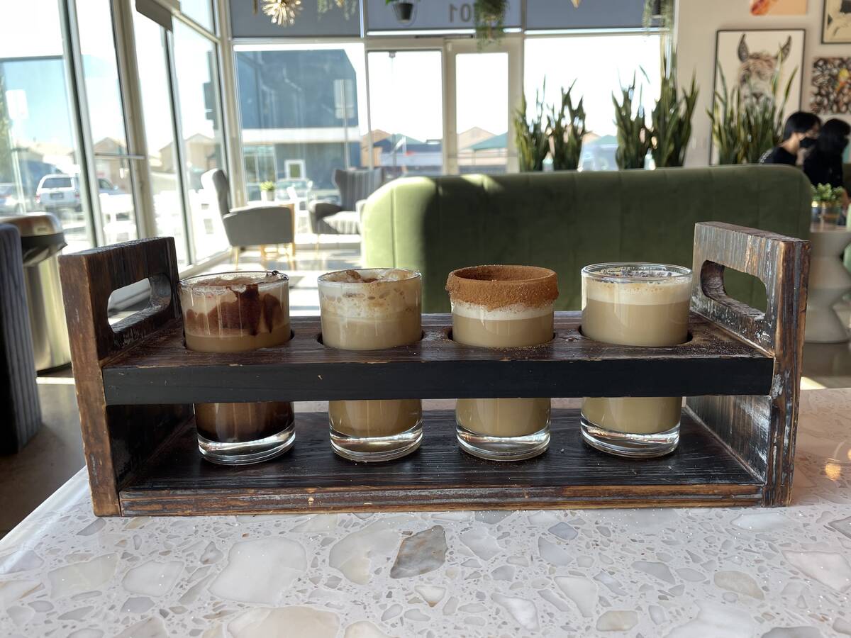 Seasonal flight has flavors perfect for fall (Janna Karel/Las Vegas Review-Journal)