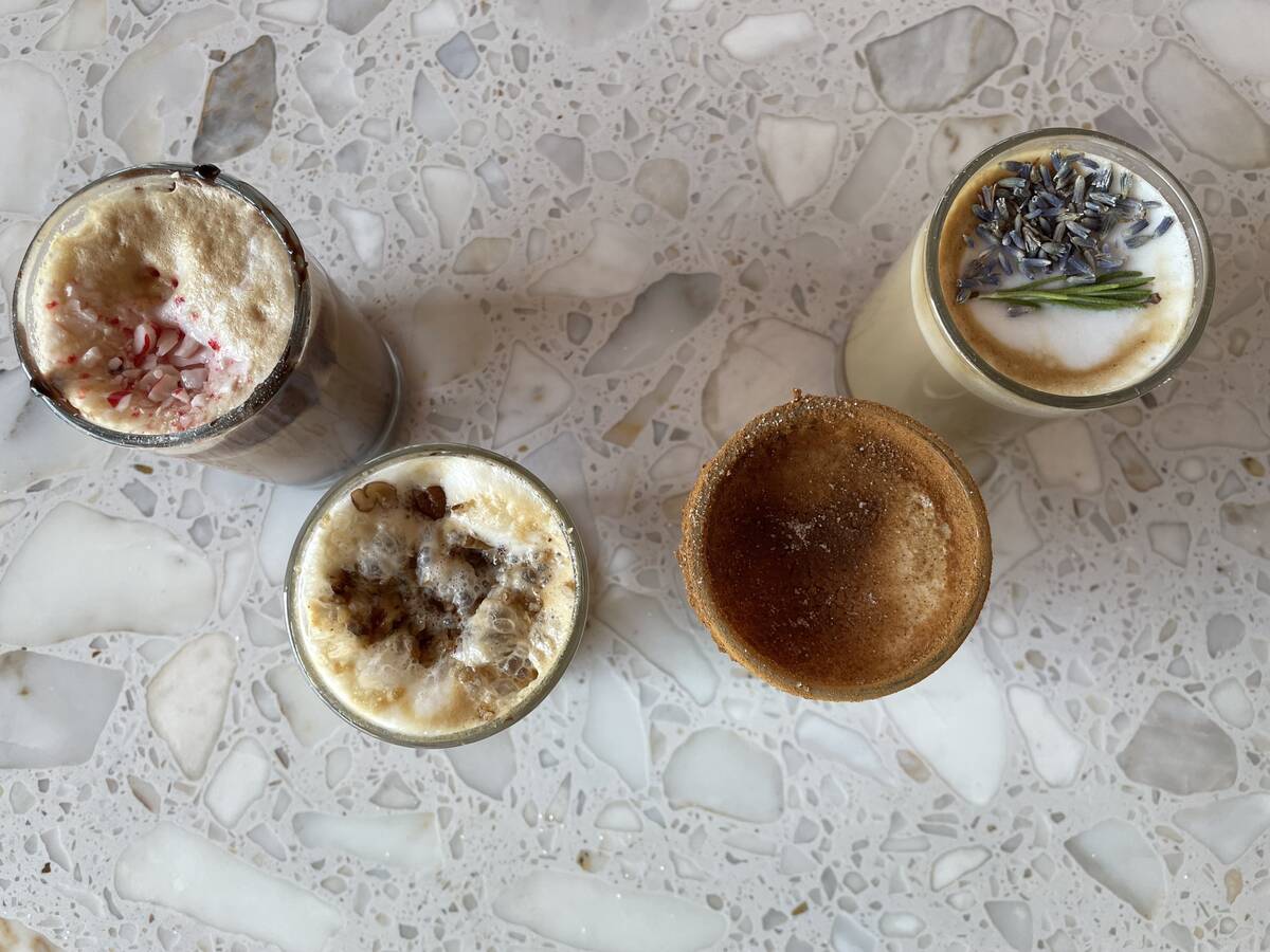 Seasonal flight has flavors perfect for fall (Janna Karel/Las Vegas Review-Journal)