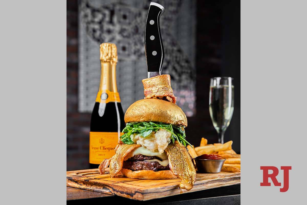 The Whale Burger at Slater's 50/50. (Slater's 50/50)