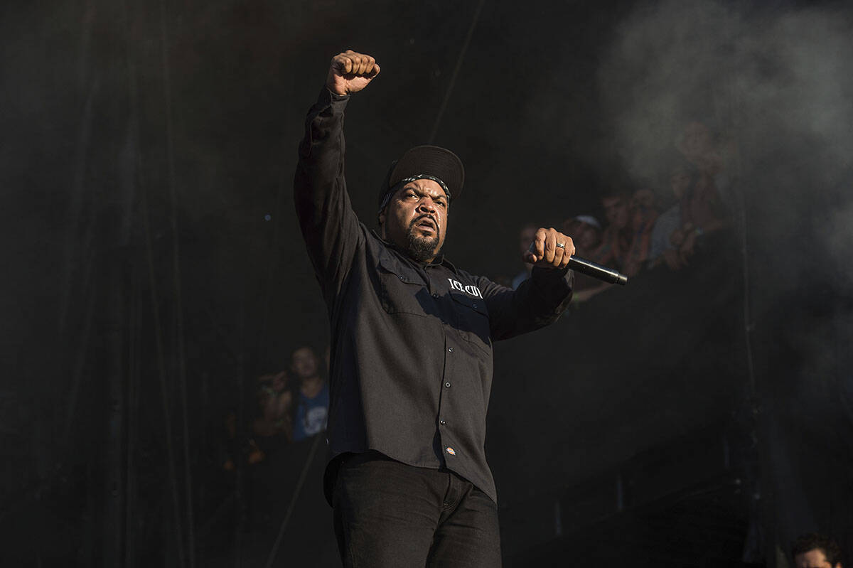 Ice Cube performs at the Austin City Limits Music Festival on Oct. 14, 2017, in Austin, Texas. ...
