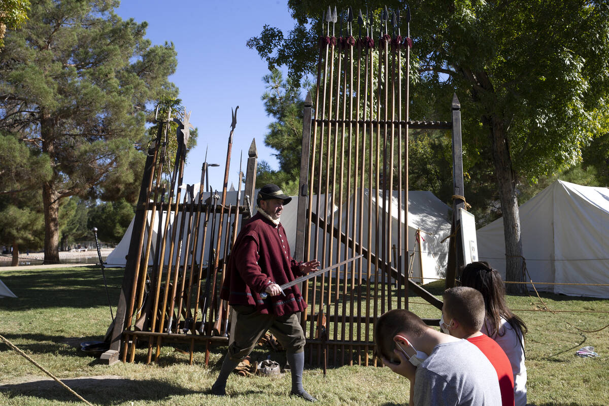 Educational opportunies about swords and jousting were present during the Age of Chivalry Renai ...