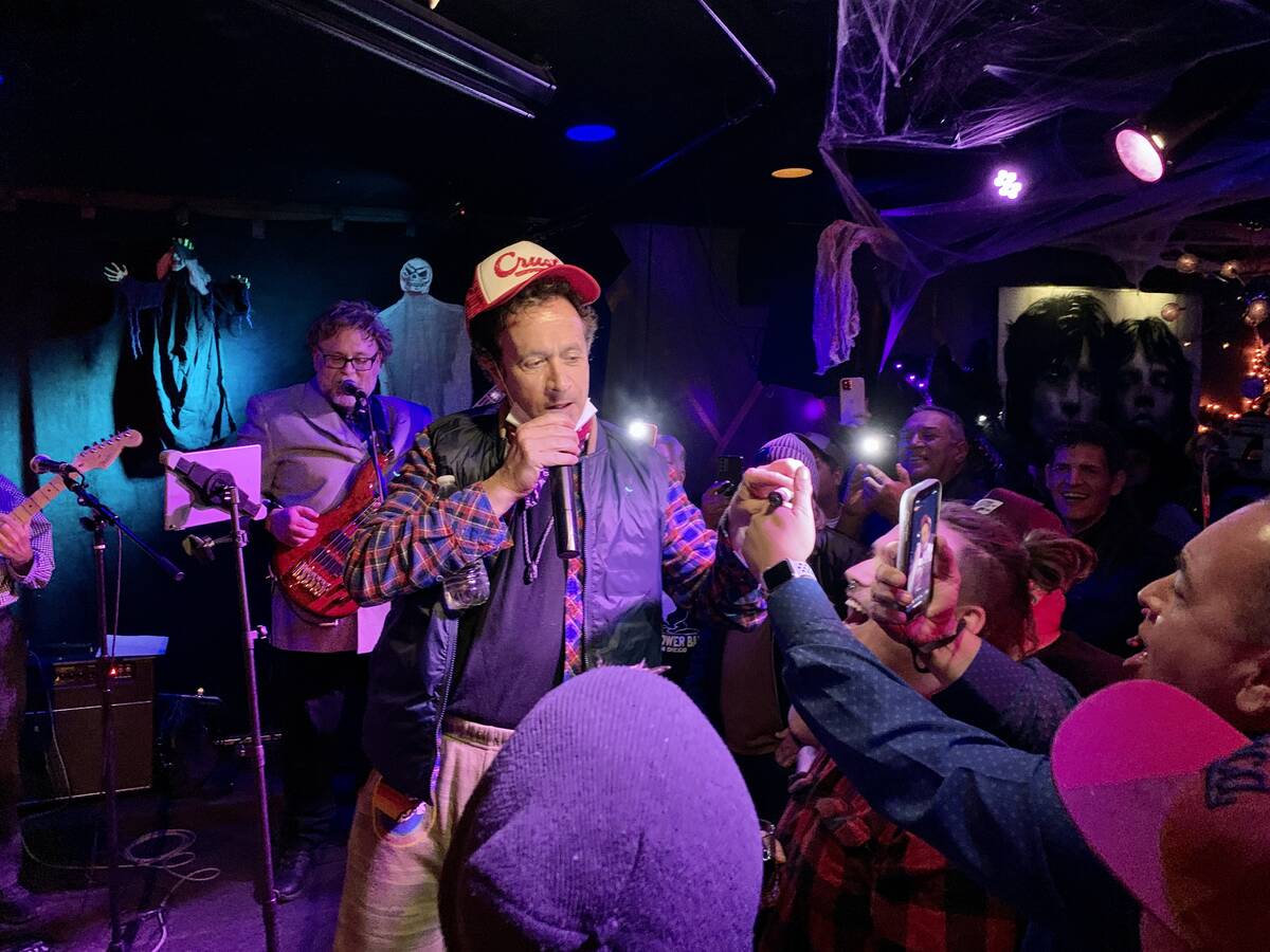 Pauly Shore and The Crustys at Sand Dollar Lounge on Monday, Oct. 18, 2021. (Sand Dollar Lounge).