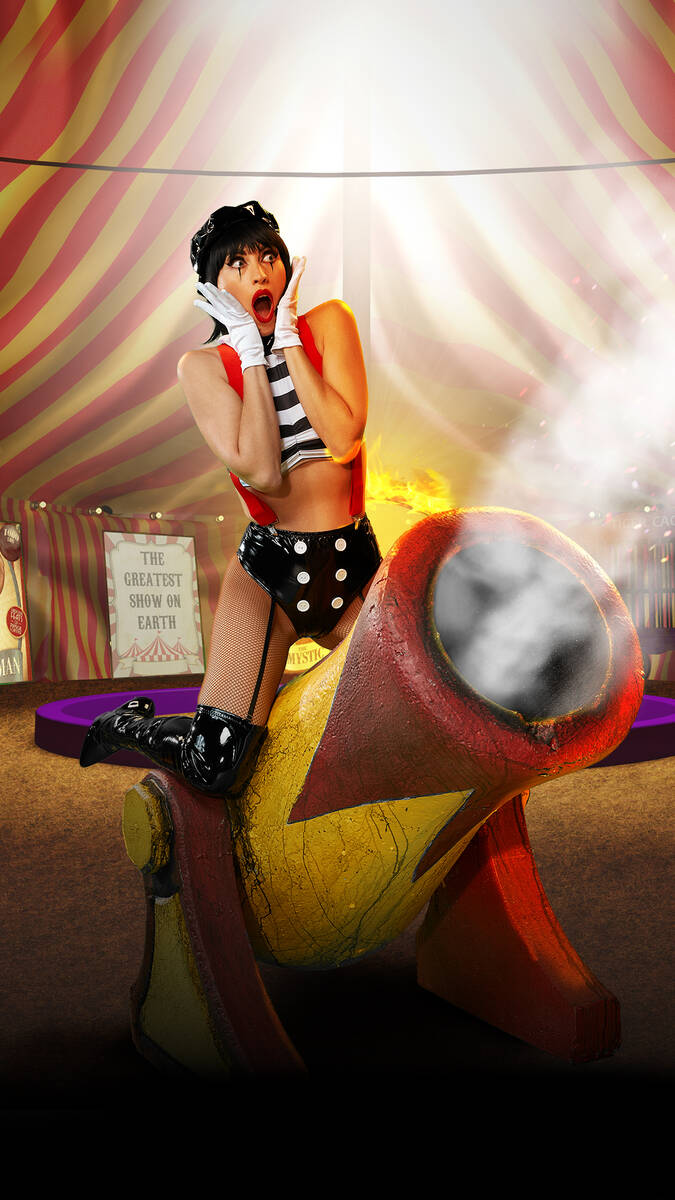The Mime character is shown from "The Greatest Show On Earth" performing at Marquee Sundays at ...