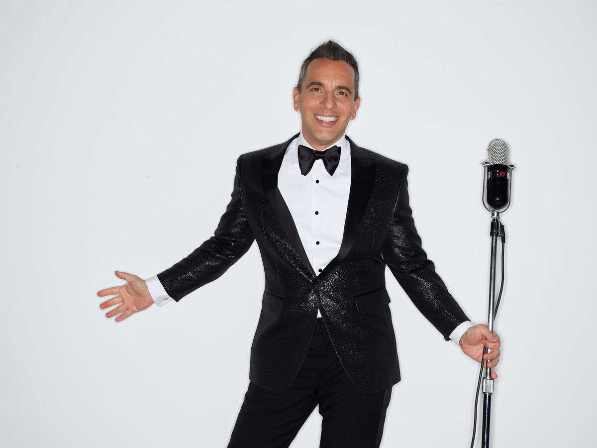 Sebastian Maniscalco is among the star headliners booked at Encore Theater at Wynn Las Vegas in ...