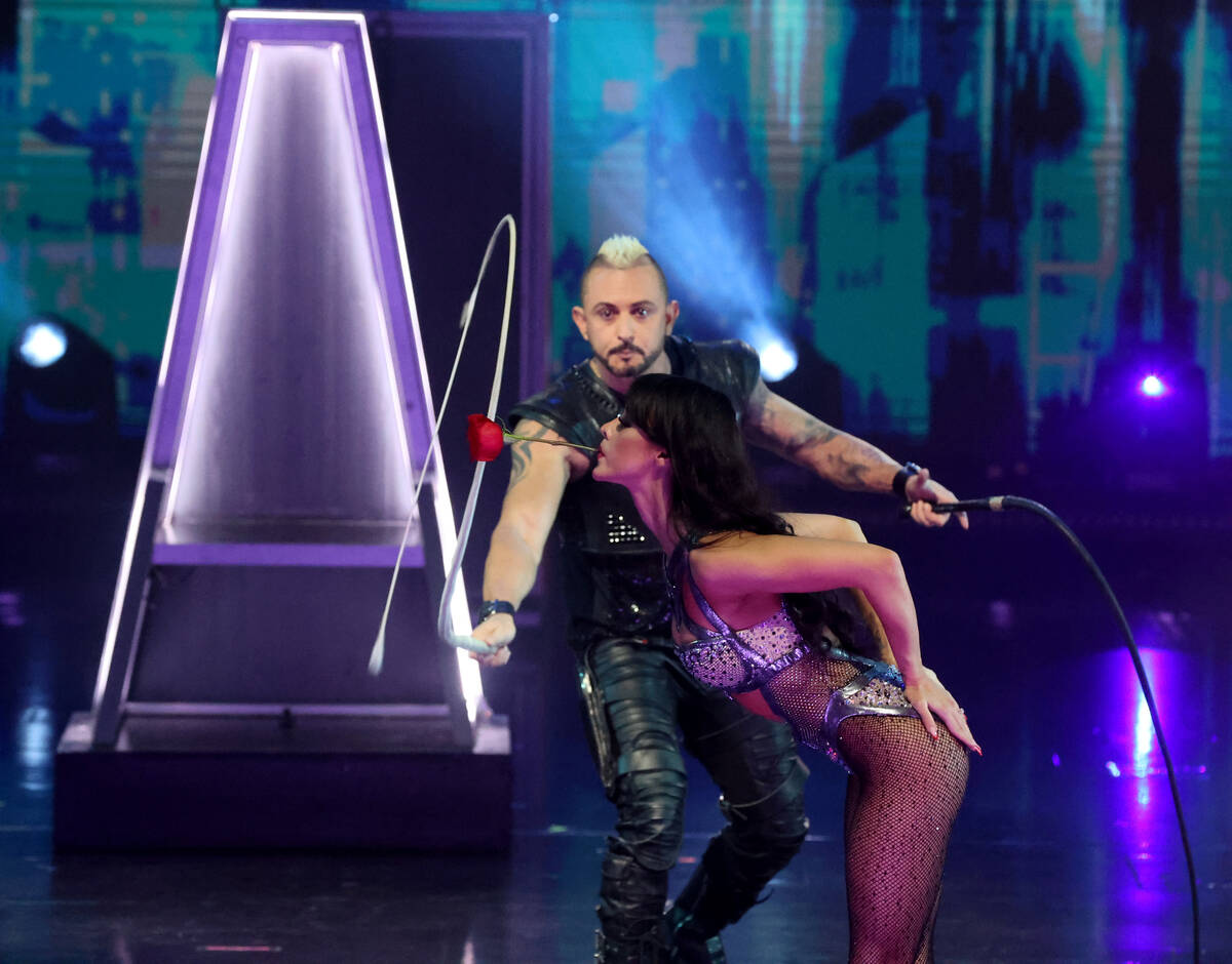 Deadly Games perform during a preview of “America’s Got Talent: Live!” at ...