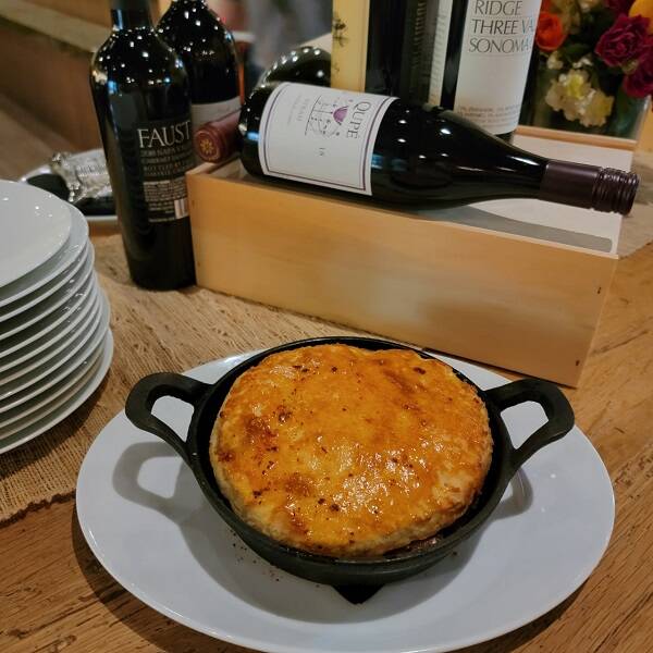 Mushroom and biscuit pot pie at Boom Bang. (Boom Bang)