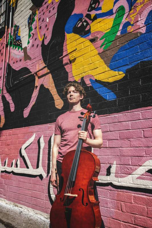 Joshua Roman is the first artist-in-residence in Las Vegas Philharmonic's 22-year-history. (Las ...