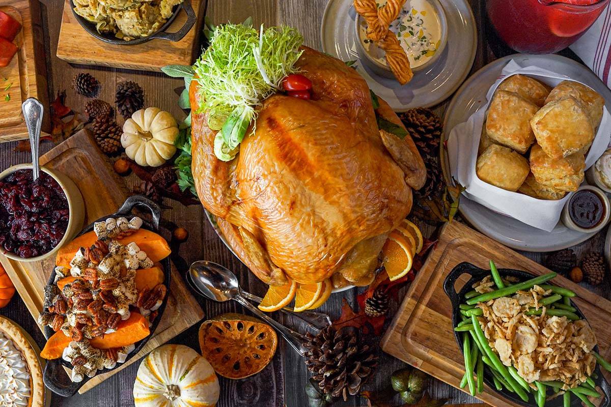 Thanksgiving dinner at Yardbird Southern Table & Bar at The Venetian (Kirvin Doak)