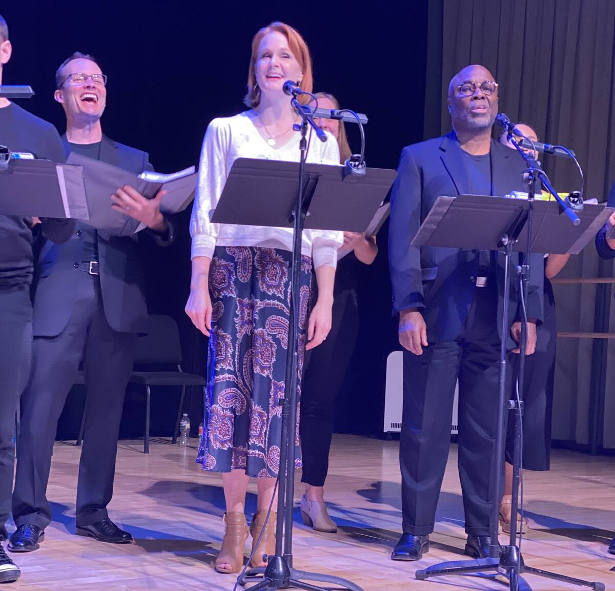 Kate Baldwin portrays Carolyn Goodman in "Goodman: An American Musical" during the musical's sh ...