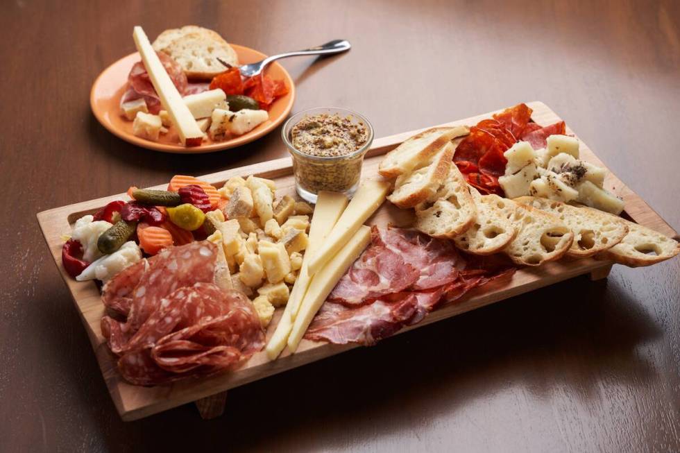 Boom Bang's charcuterie board. (Boom Bang)