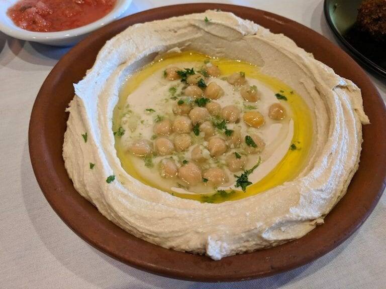 Hummus at Terrace Mediterranean. (Terrace Mediterranean)