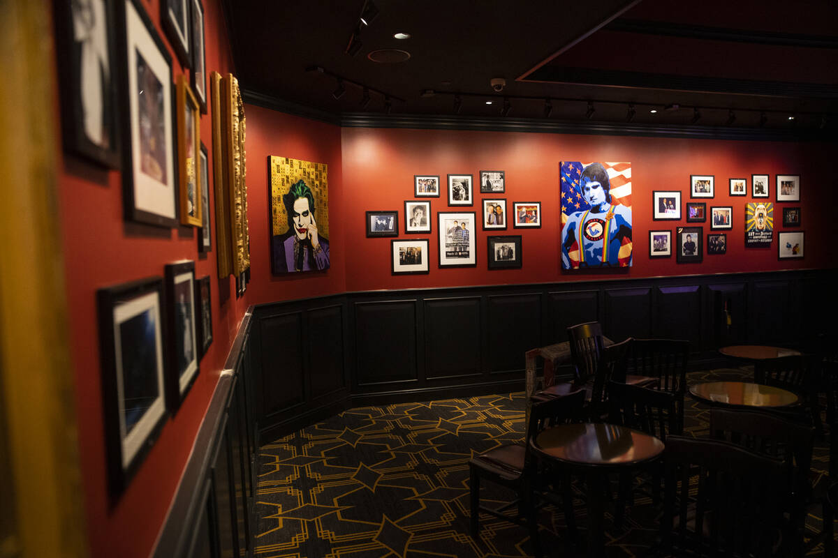 The new Brad Garrett's Comedy Club venue at the MGM Grand hotel-casino in Las Vegas, Tuesday, N ...