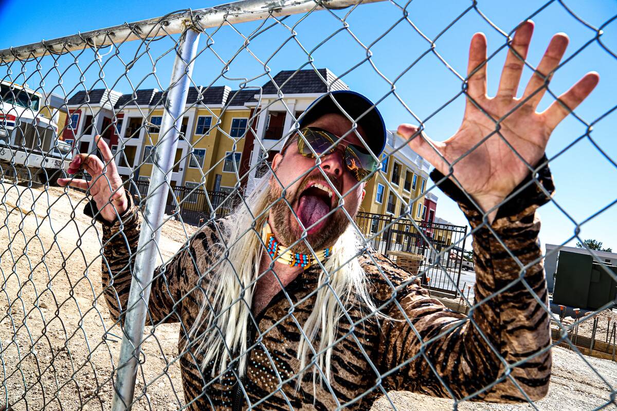 Enoch Augustus Scott of "Zombie Burlesque" is parodying Joe Exotic in a "Tiger King" spoof plan ...
