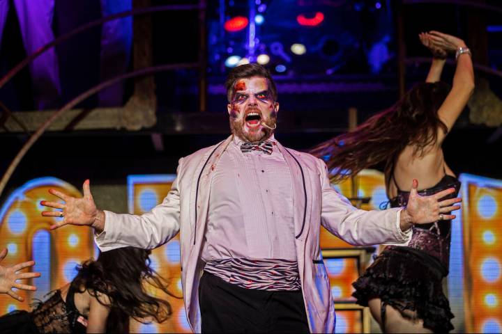 Enoch Augustus Scott performs in “Zombie Burlesque" at V Theater on Monday, Nov. 22 ...