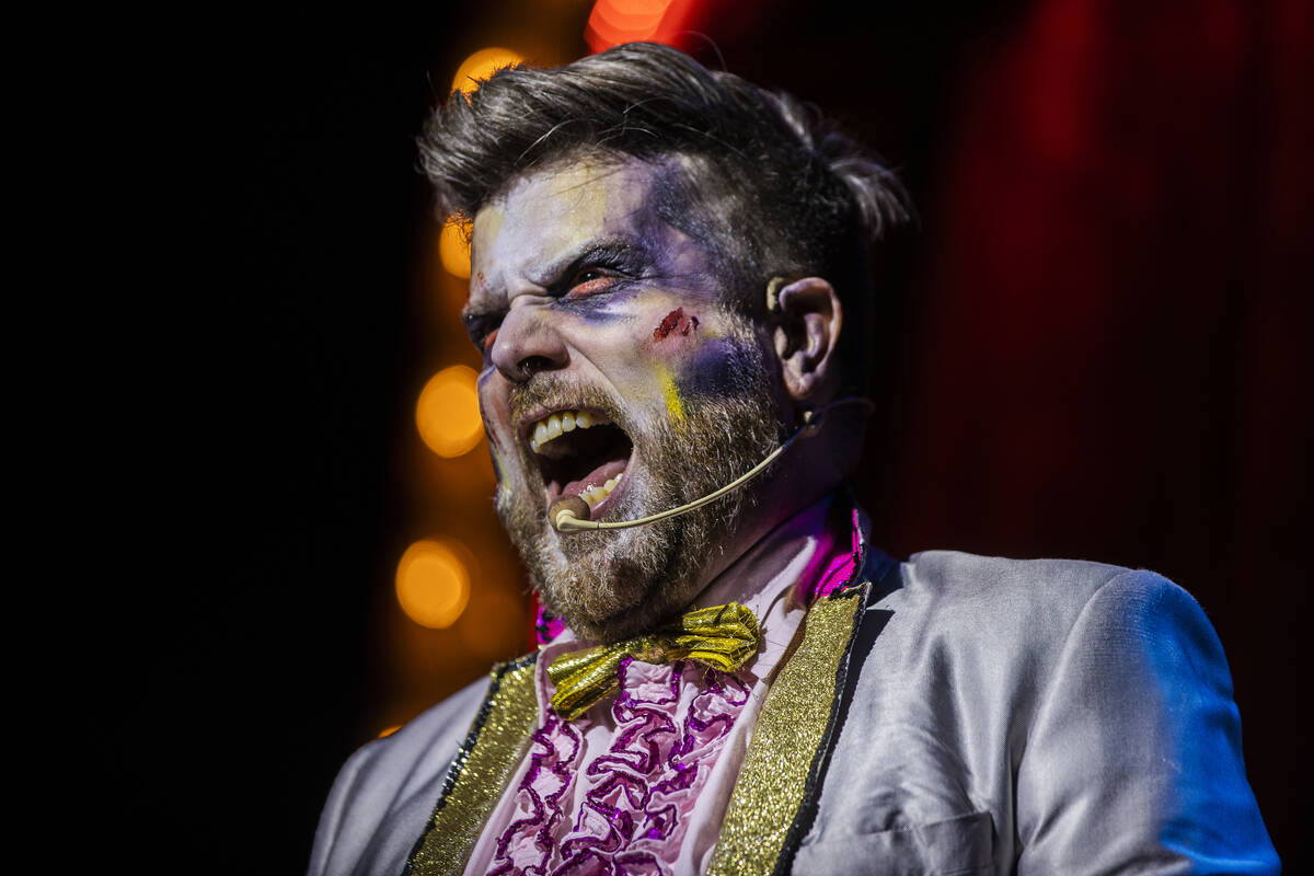 Enoch Augustus Scott performs in “Zombie Burlesque" at V Theater on Tuesday, Nov. 2 ...