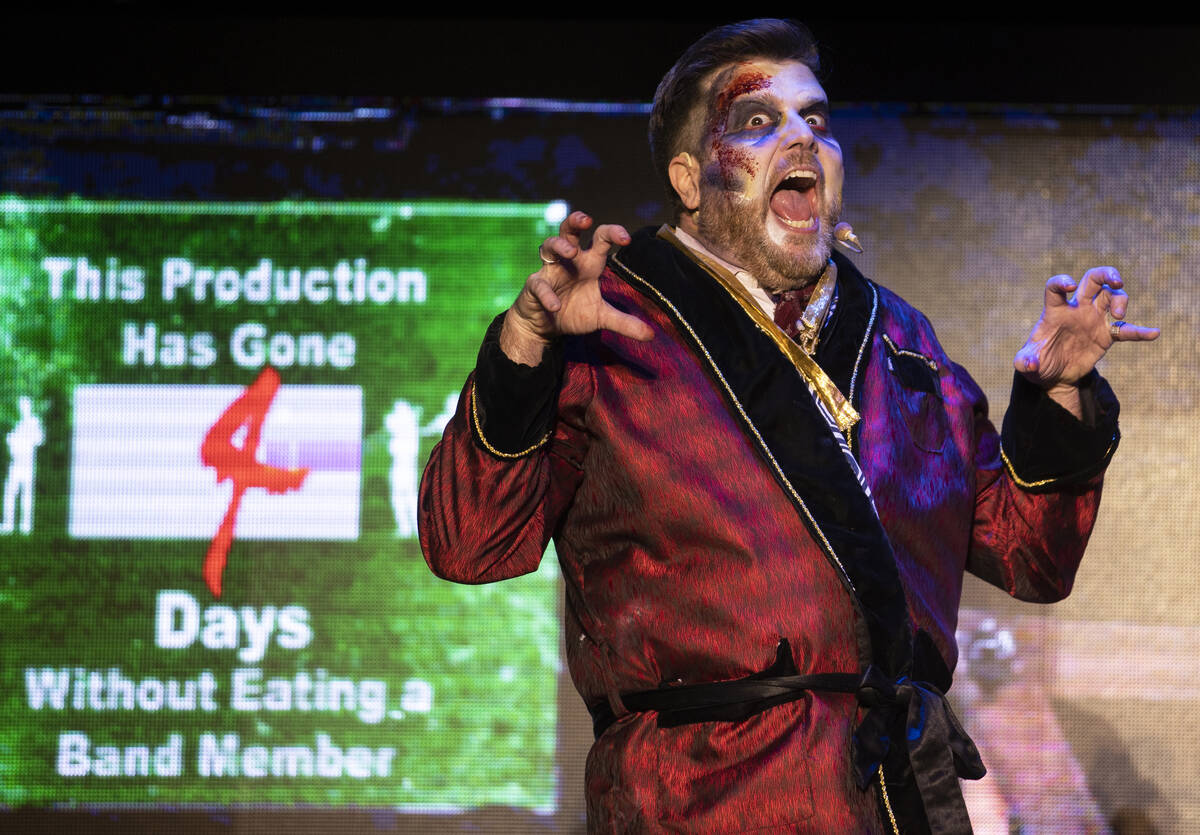 Enoch Augustus Scott performs in “Zombie Burlesque" at V Theater on Monday, Nov. 22 ...