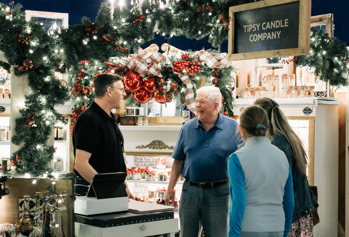 Enchant, new Christmas village and light maze, is slated to bring holiday cheer to Las Vegas th ...